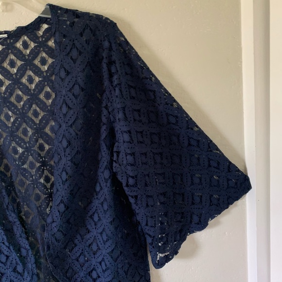 Lace/Crochet jacket cover up - Picture 5 of 6